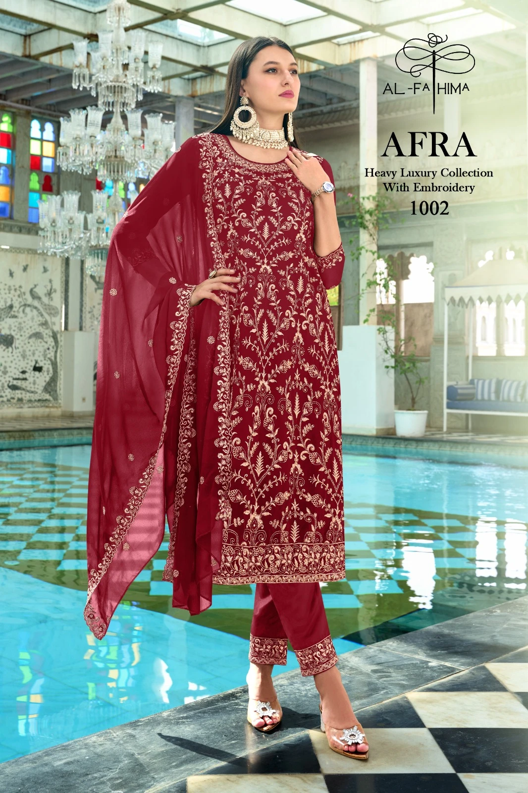 Banwery Al-Fathima Faux Georgette Wholesale Designer Readymade Salwar Suit Catalog — Wholesale Salwar Suits, Banwery wholesale from Surat - Gallery Image 2